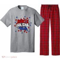Party In The Usa Festive 4th Of July Celebration Pajama Set thumb 0
