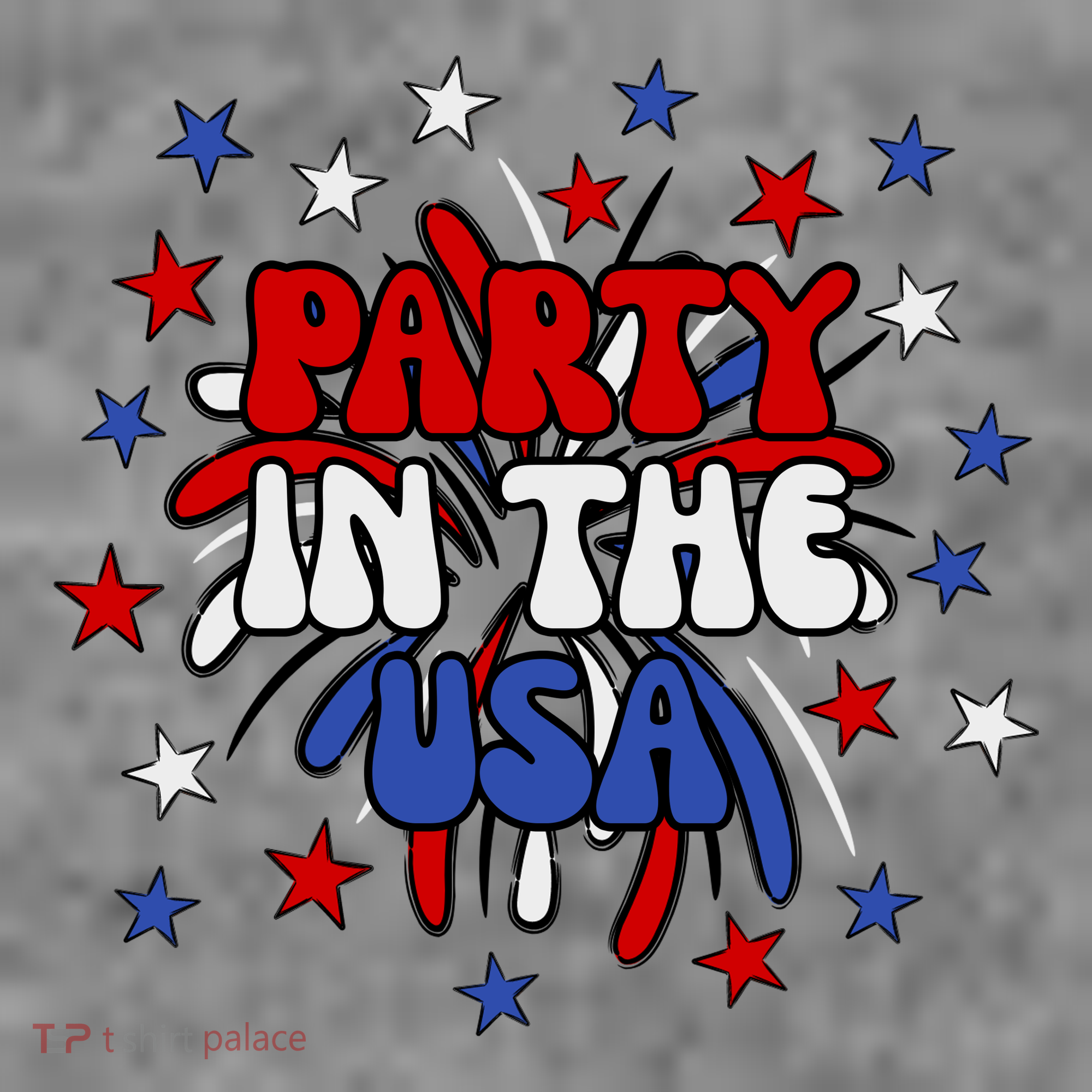 Party In The Usa Festive 4th Of July Celebration Polo