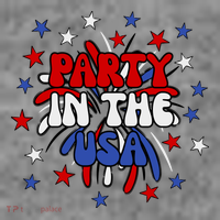 Party In The Usa Festive 4th Of July Celebration Women's Hoodie thumb 2