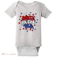 Party In The Usa Festive 4th Of July Celebration Baby Bodysuit thumb 0