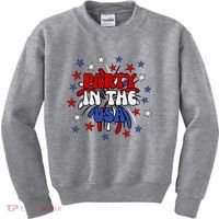 Party In The Usa Festive 4th Of July Celebration Kids Sweatshirt thumb 0