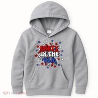 Party In The Usa Festive 4th Of July Celebration Kids Hoodie thumb 0