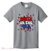 Party In The Usa Festive 4th Of July Celebration Kids T-Shirt thumb 0