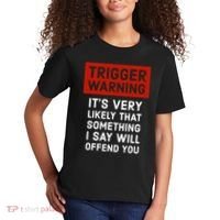 Politically Incorrect Trigger Warning Kids T-Shirt thumb 2
