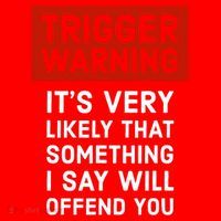 Politically Incorrect Trigger Warning Santa Hat thumb 1