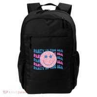 Party In The Usa Retro Smile Groovy Backpack thumb 0