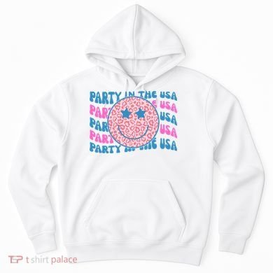 Party In The Usa Retro Smile Groovy Hoodie