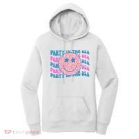 Party In The Usa Retro Smile Groovy Women's Hoodie thumb 0
