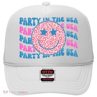 Party In The Usa Retro Smile Groovy Hat