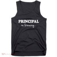 Principal In Training Funny Job Future School Principal Tank Top thumb 0