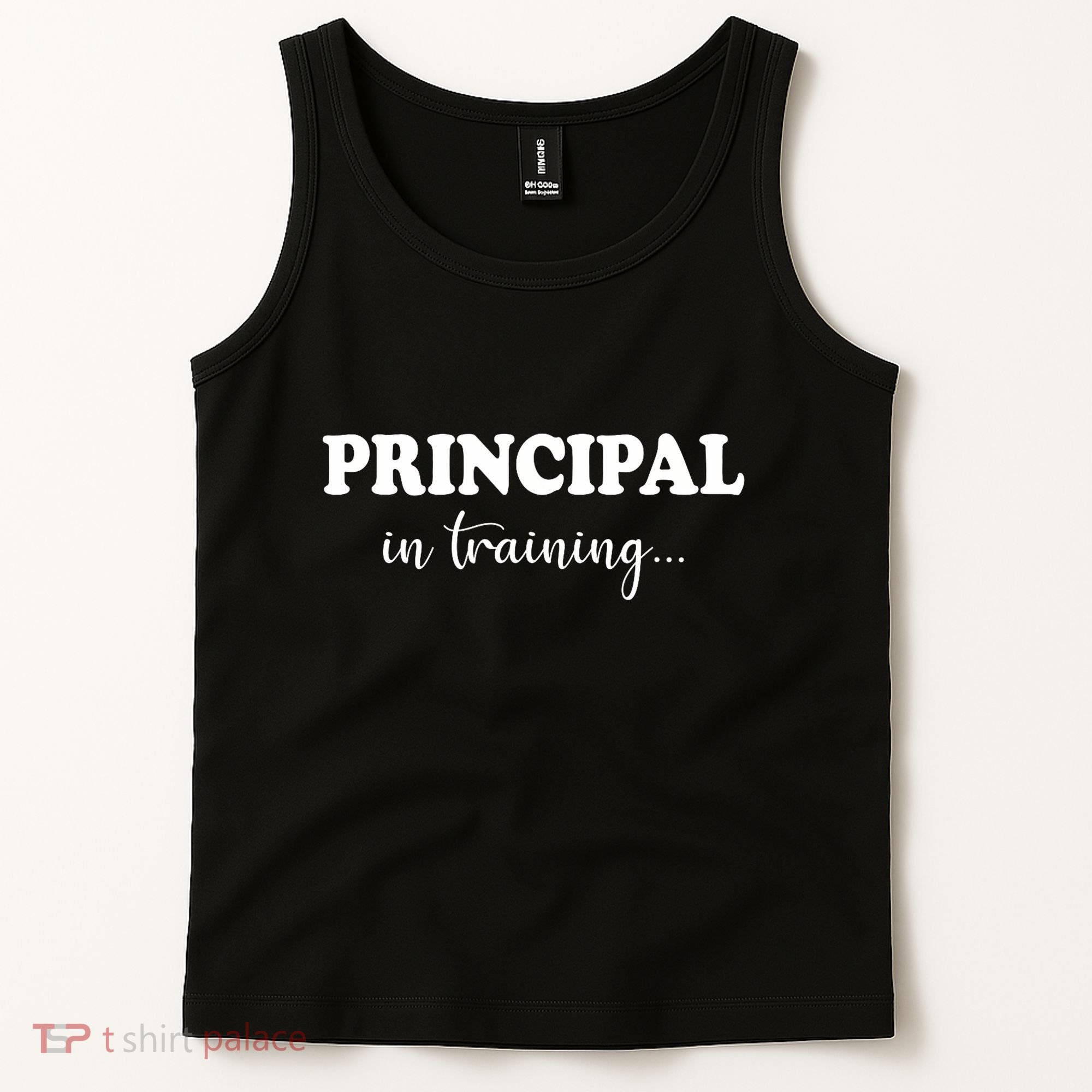 Principal In Training Funny Job Future School Principal Tank Top