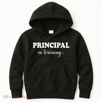 Principal In Training Funny Job Future School Principal Kids Hoodie