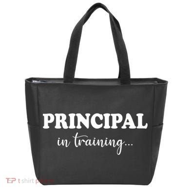 Principal In Training Funny Job Future School Principal Tote Bag