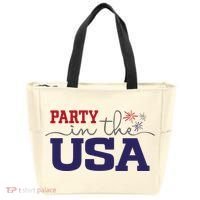 Party In The USA Fourth Of July Tote Bag thumb 0