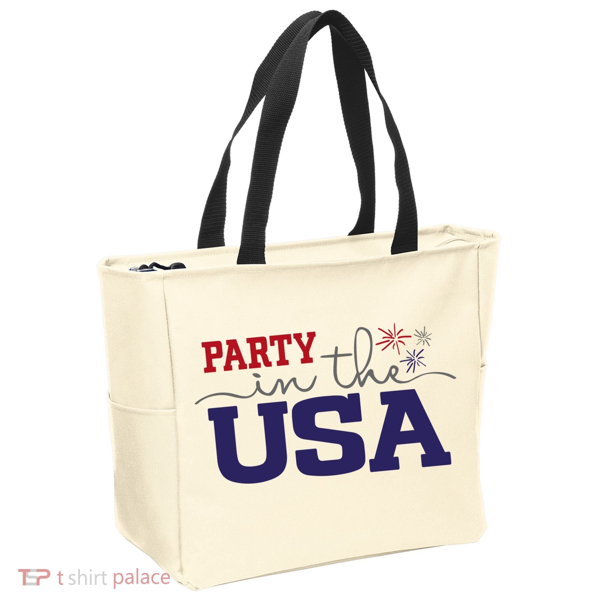 Party In The USA Fourth Of July Tote Bag
