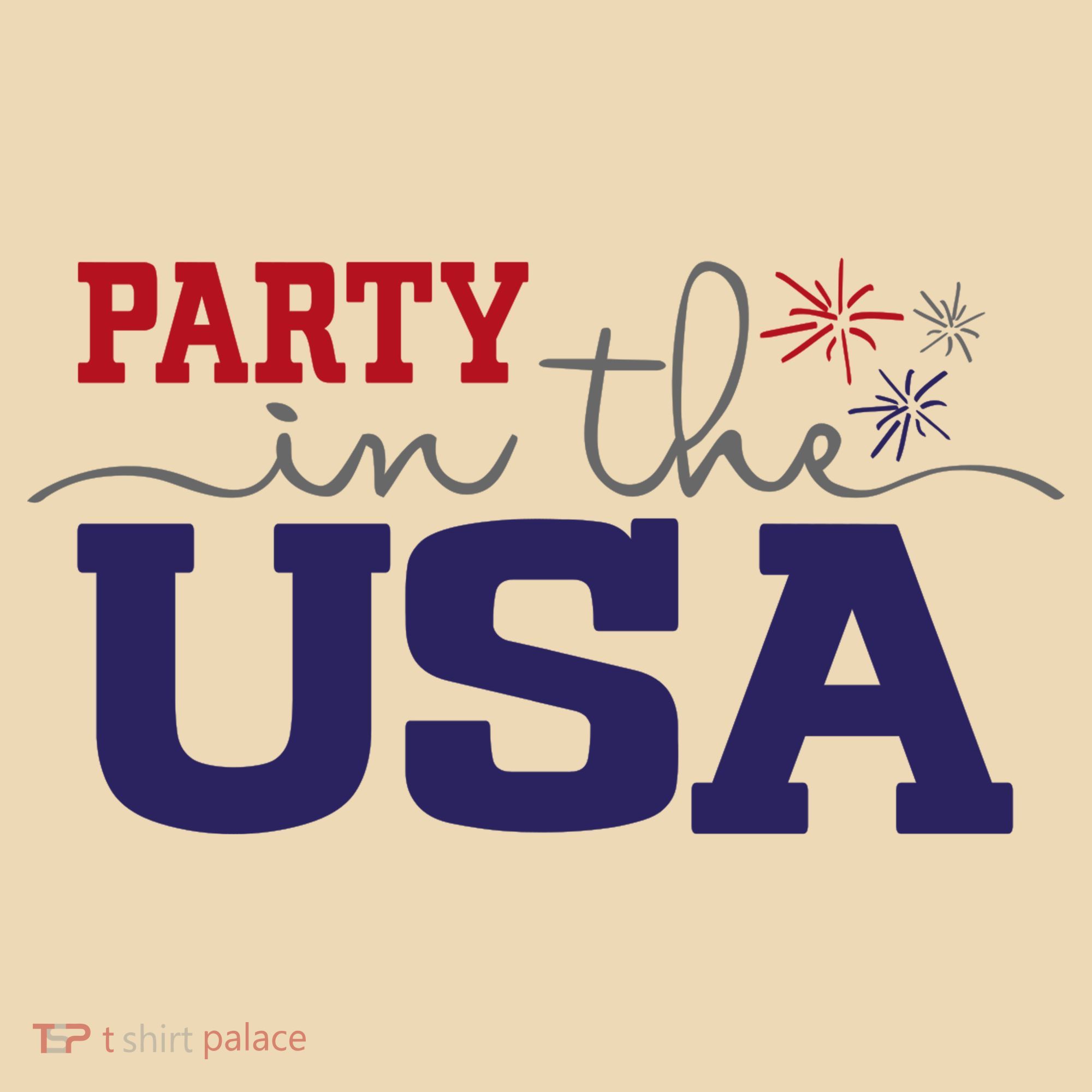 Party In The USA Fourth Of July Tote Bag