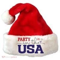 Party In The USA Fourth Of July Santa Hat thumb 0