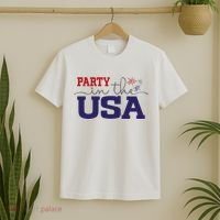 Party In The USA Fourth Of July T-Shirt thumb 2