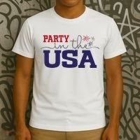 Party In The USA Fourth Of July T-Shirt thumb 3