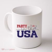 Party In The USA Fourth Of July Coffee Mug thumb 0