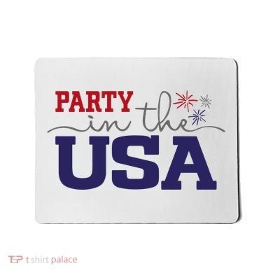 Party In The USA Fourth Of July Mousepad