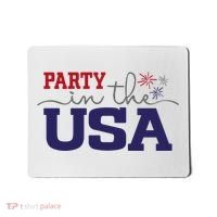 Party In The USA Fourth Of July Mousepad thumb 0