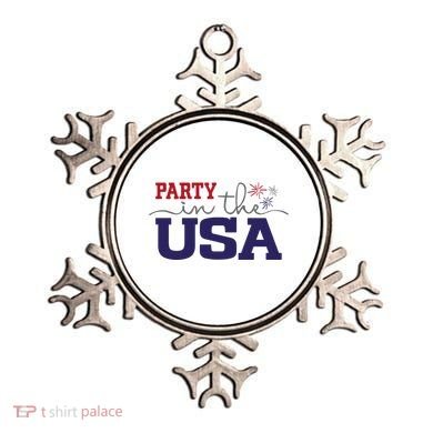 Party In The USA Fourth Of July Ornament