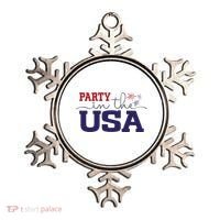 Party In The USA Fourth Of July Ornament thumb 0