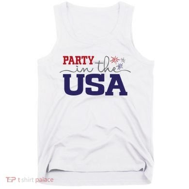 Party In The USA Fourth Of July Tank Top