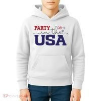 Party In The USA Fourth Of July Kids Hoodie thumb 4