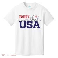 Party In The USA Fourth Of July Kids T-Shirt thumb 0