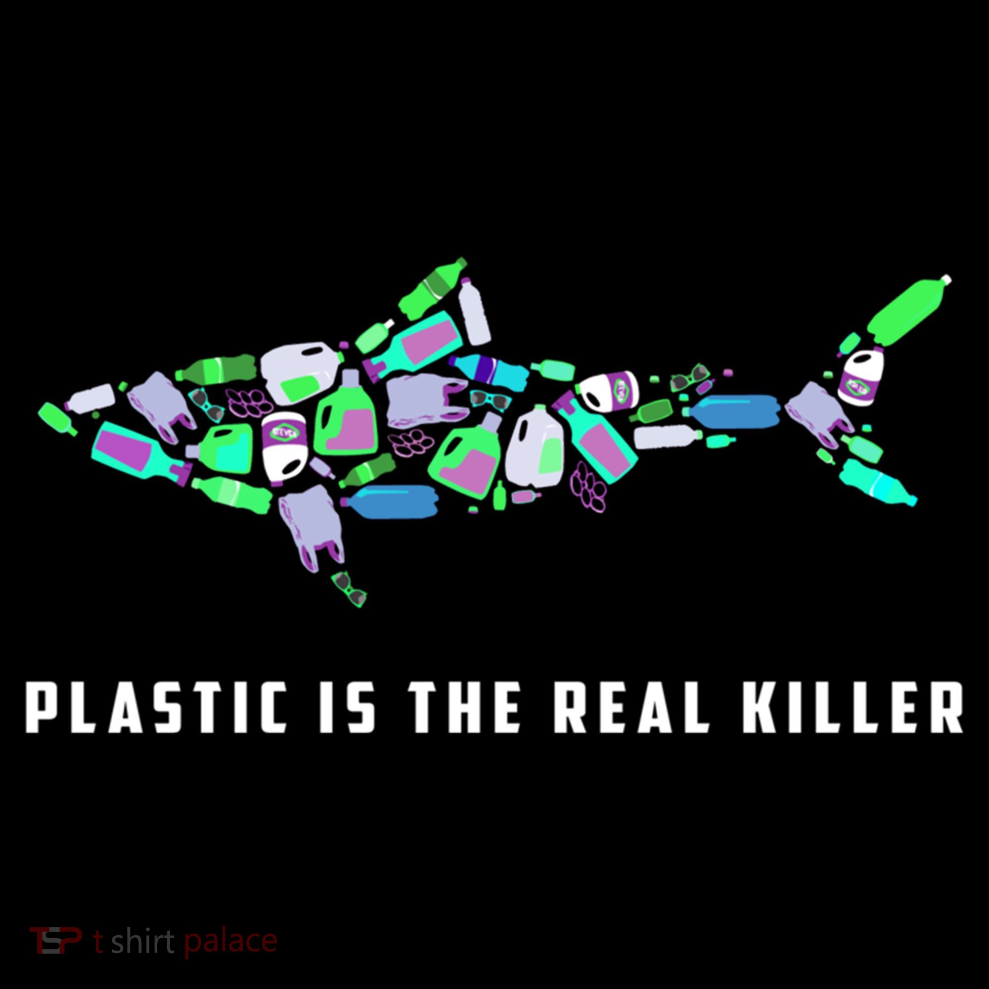 Plastic Is The Real Killer Costume Shark Save Ocean Cool Gift Coffee Mug
