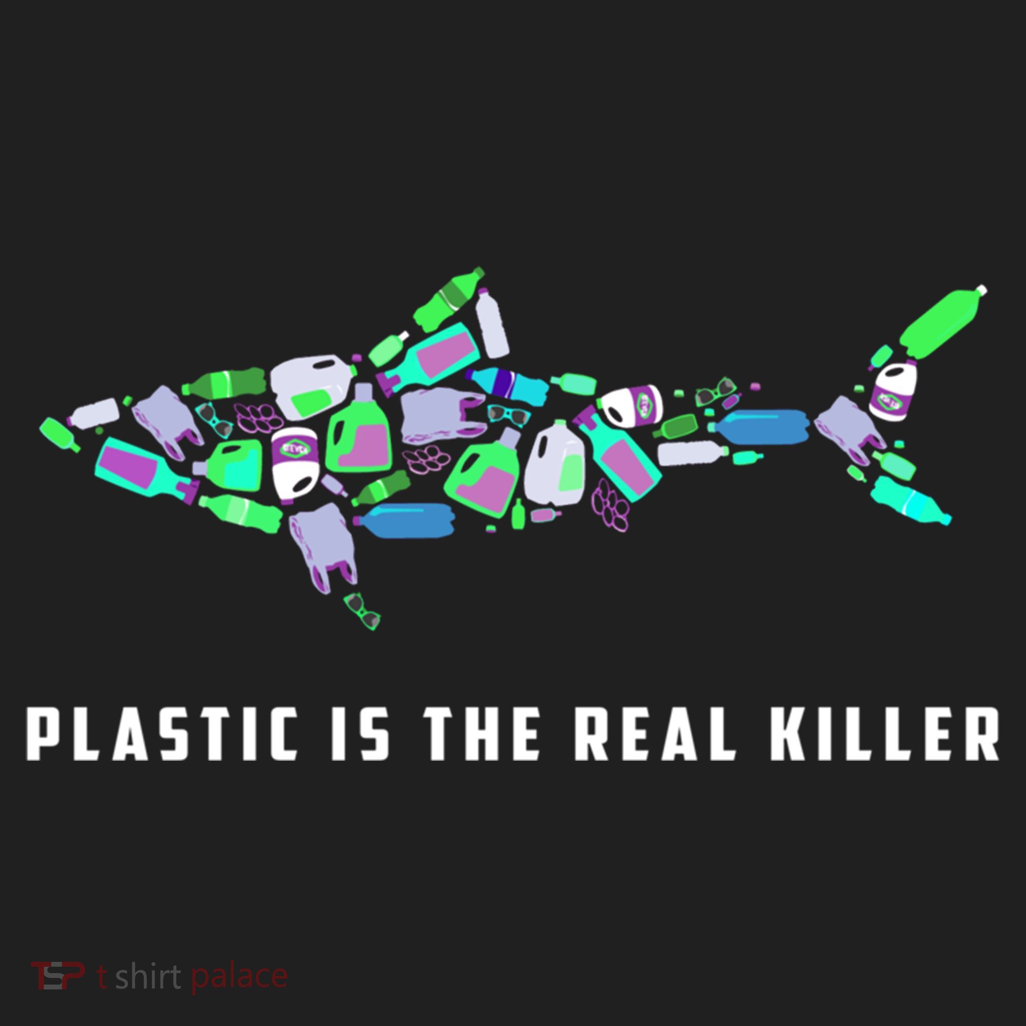Plastic Is The Real Killer Costume Shark Save Ocean Cool Gift Hat
