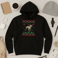 Pitbull Ugly Christmas Sweater Hoodie thumb 3