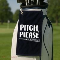 Pitch Please Golf Towel thumb 2