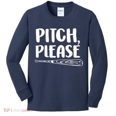 Pitch Please Kids Long Sleeve Shirt