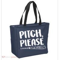 Pitch Please Tote Bag thumb 2