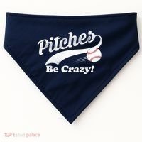 Pitches Be Crazy USA-Made Doggie Bandana thumb 0