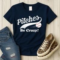 Pitches Be Crazy Women's T-Shirt thumb 3