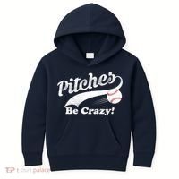 Pitches Be Crazy Kids Hoodie thumb 0