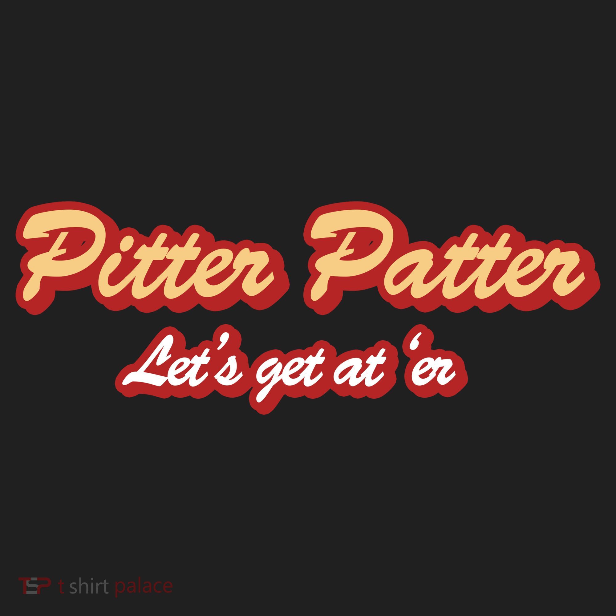 Pitter Patter Do It To 'Er Golf Towel