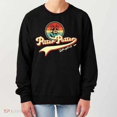 Pitter Patter Let's Get At Er Retro Women's Sweatshirt