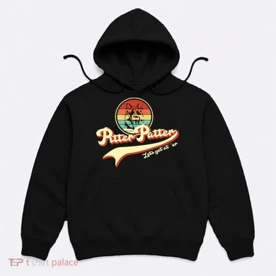 Pitter Patter Let's Get At Er Retro Hoodie