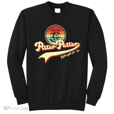 Pitter Patter Let's Get At Er Retro Sweatshirt