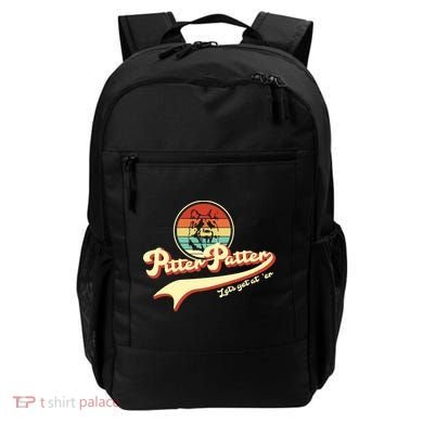 Pitter Patter Let's Get At Er Retro Backpack