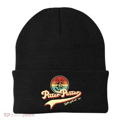 Pitter Patter Let's Get At Er Retro Beanie