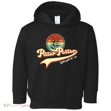 Pitter Patter Let's Get At Er Retro Toddler Hoodie
