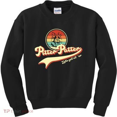 Pitter Patter Let's Get At Er Retro Kids Sweatshirt