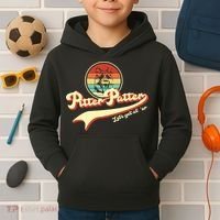Pitter Patter Let's Get At Er Retro Kids Hoodie thumb 2