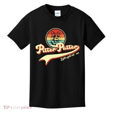 Pitter Patter Let's Get At Er Retro Kids T-Shirt